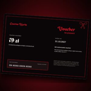 Voucher na prezent Czarna Karta